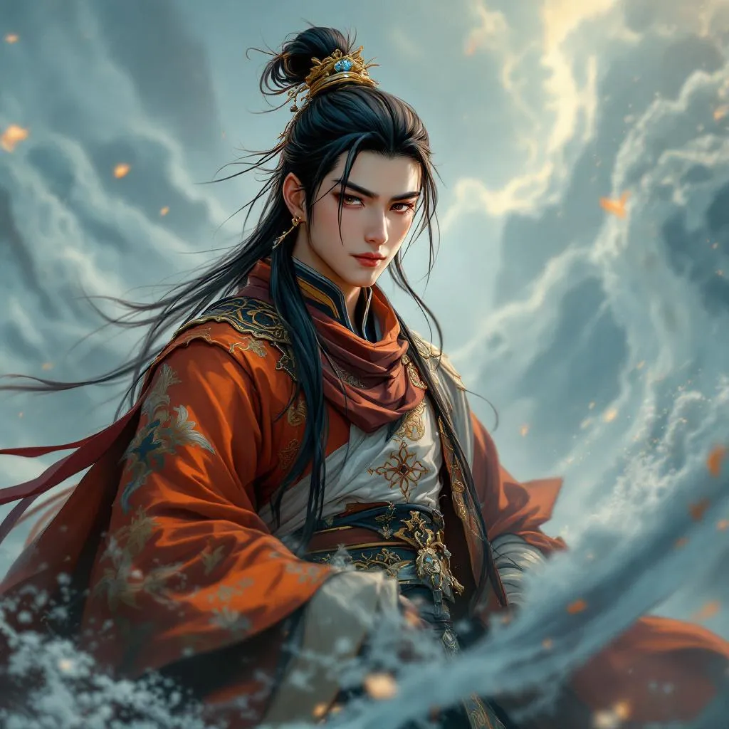 Taoist priest in Yellow Emperor's court