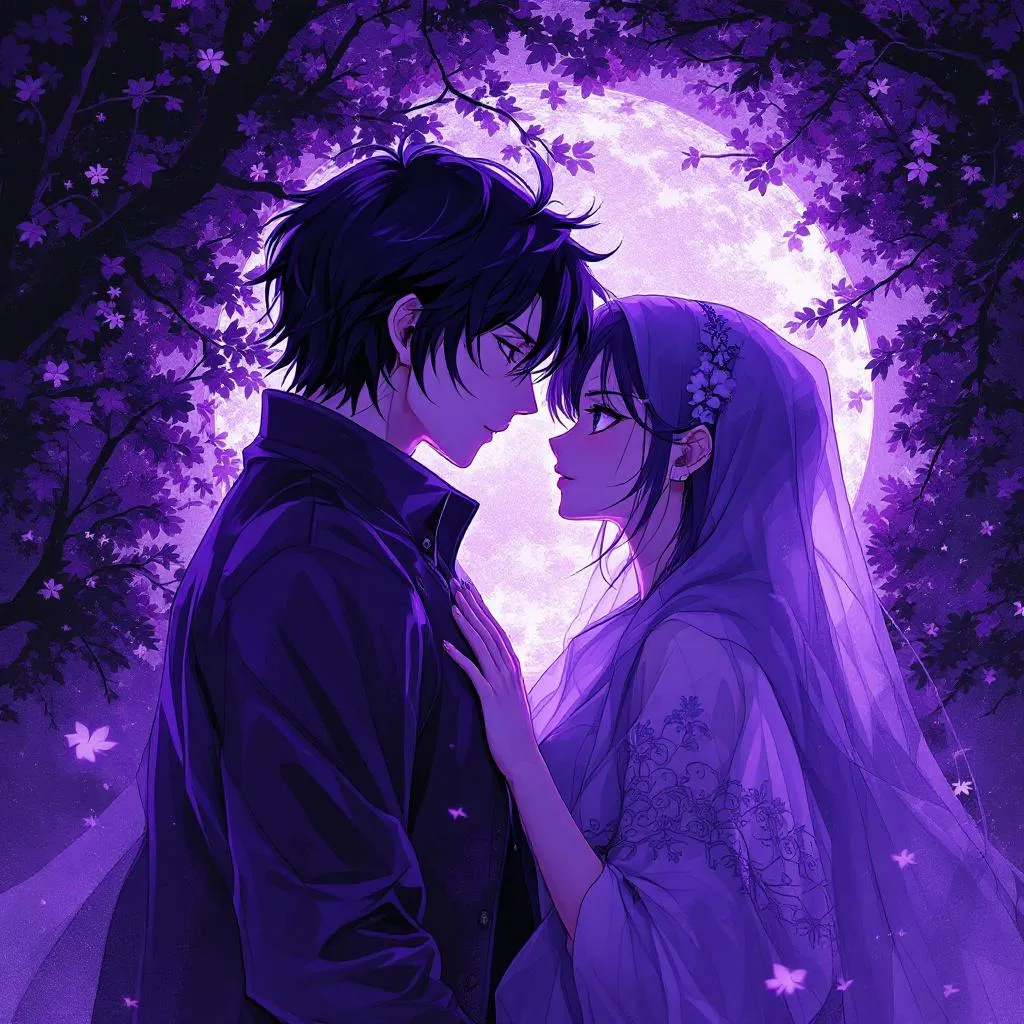 Nine Heavy Purple